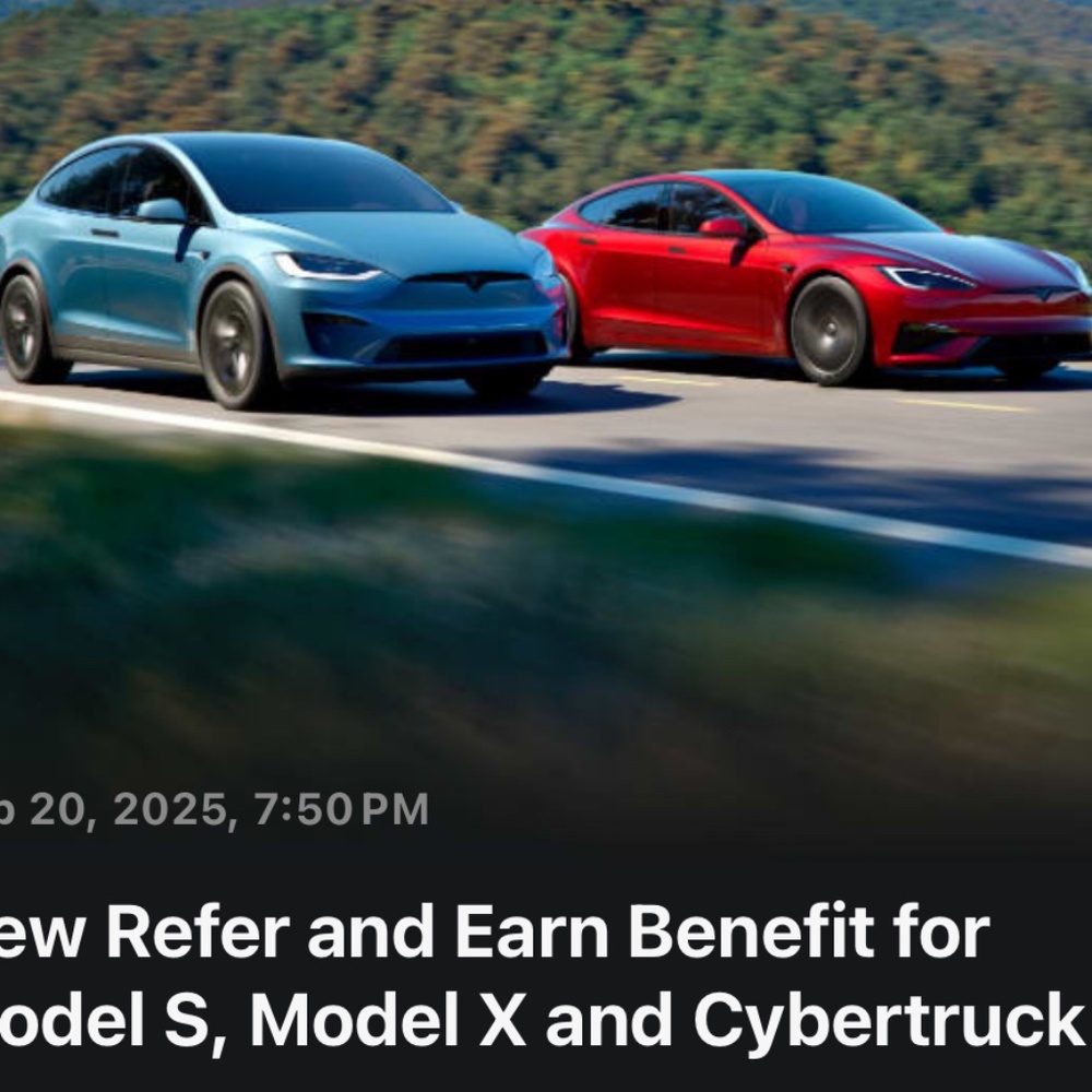 New Refer for Model S, Model X and Cybertruck- Referal ts.la/julia119559